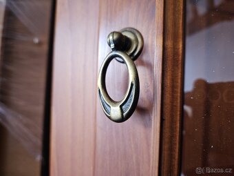 Komoda + rohová vitrína - masiv - Třebíčsko - 16