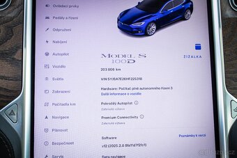 Tesla Model S 100 D, Free Supercharger, EAP, MC2 čip ,Vzduch - 16