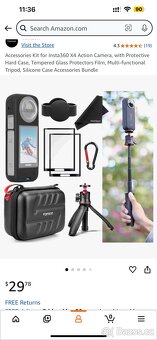 Insta360 X4  Motorcycle Bundle Kit a Vamson accessories kit - 16