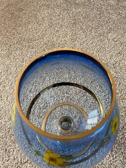 Velká číše z hutního skla s motivem - 2 400 ml - 16