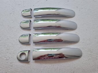 ČIERNE / KARBONOVE / CHROMOVE klučky pre VW GROUP - 16