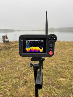 Loďka zavážecí s GPS (10000mAh) + ZDARMA OBAL černý - 16