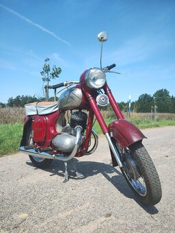 Původní jawa kývačka 250/353 1957 po kompletní renovaci - 16