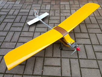 Starší ale nové nelétané rc letadlo nový motor ASP 15 Ultra - 16