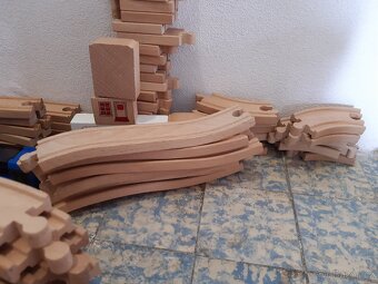 Dřevěné koleje, vláčkodráha - 16