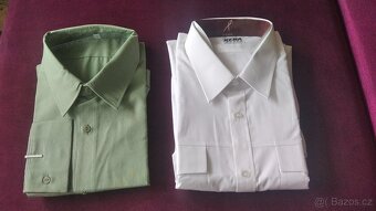 NOVÁ PĚKNÁ KOŽENÁ BUNDA A KOŽENÉ NOVÉ VESTY.36/XL/56 - 16