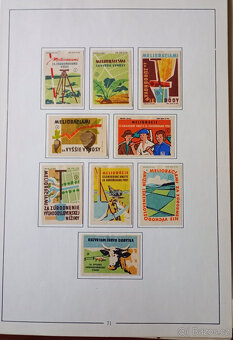 Zápalkové nálepky Slovensko 1959 - 1960 - 16