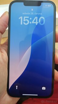 Apple iPhone 13 128GB Blue,skvělý stav,baterie97%,zár.12mes - 16