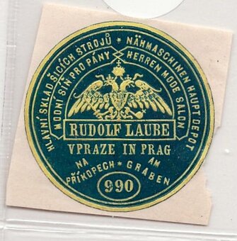 PRAHA - velká sbírka starých papírových pečetí - 151 ks - 16