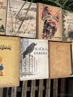 Retro dětské kostky a pohádkové knížky - 16