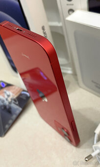 🍏 Apple iPhone 12 128GB - Red (12m. ZÁRUKA) + MEGA DÁRKY - 16