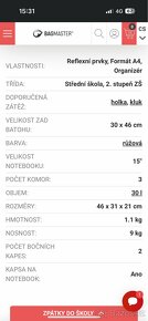školní batoh bagmaster - 16