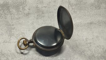 Velké kapesní hodinky zřejmě zn. Régulatéur, brynyr ocel - 16