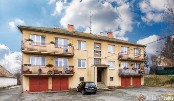 Prodej zděného bytu s plechovou garáží, v obci Mileč - 16