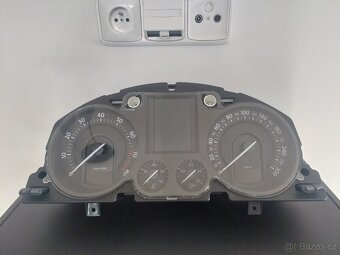 Passat R36 b6 dekor palubky set + budíky 300 kmh - 16