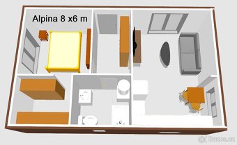 mobilheim,  celoroční modulový dům Villa Alpina - 16