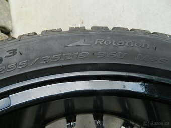 alu kola 5x112 +zimní pneu 7,5mm r19 Audi S5 - 16