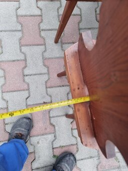 Selský stůl + 3 židle - 16