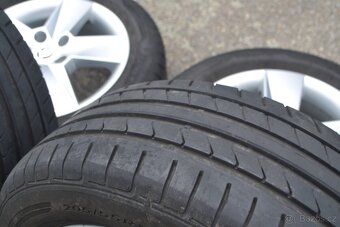 Š.Octavia III+IV- Zánovní 16 orig. Alu disky+ 205/55R16 letn - 16