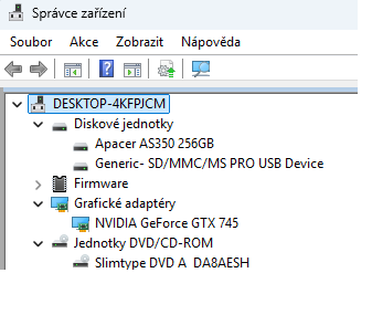 Acer Aspire TC-780 i5 7400/ 8GB RAM / 256 GB SSD / GTX 745 - 16