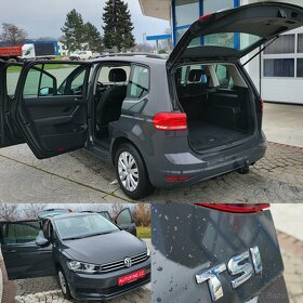 VW TOURAN TSi 2016 97tis.km COMFORT ,AUTOKLIMA,TAŽNÉ ZAŘ.TOP - 16