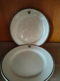 Talíře hluboké, mělké, dezertní, retro .... - 16