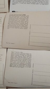 Fotky - stare pohledy hercu a umelcu 60,70 leta 115 kusu - 16