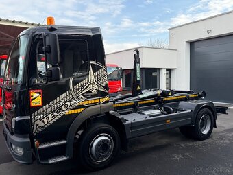 MERCEDES-BENZ ATEGO 1218 HÁKOVÝ NOSIČ KONTEJNERŮ - 16