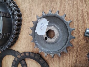 Náhradní díly na ČZ 125C a ČZ 150C a ČZ 125/351 - 16