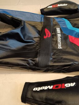 BMW M-Pánská kožená moto kombinéza, jednodílná - 16