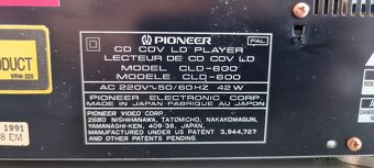 PIONEER CLD - 600 (PAL systém) - 16
