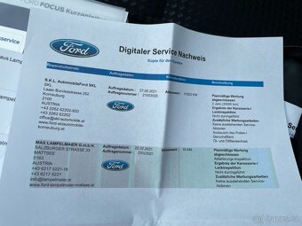 2021 Ford Focus 2.0 TDCi - 4x výhřev, Navi, Led, 1.majitel - 16