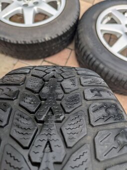 4x alu disky 6½Jx15 H2 ET35 + zimní pneu – Škoda, VW, Seat - 16