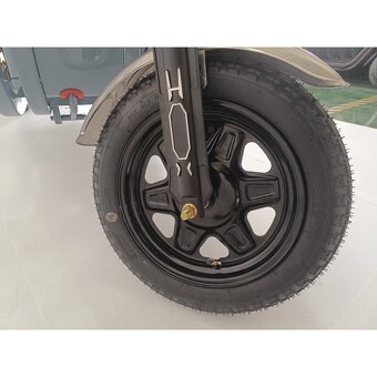 pracovní elektro tříkolka, Leramotors, 1000W, černá - 16