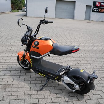 elektrický skútr, ektrická koloběžka MIKU MAX oranžo,použitá - 16