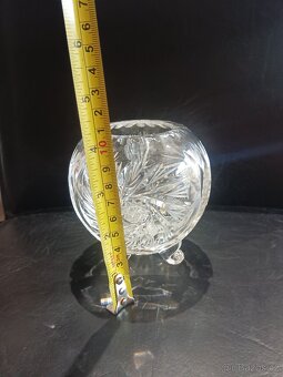 Křišťálové misky, vázy, - 16