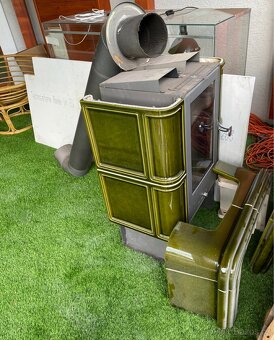 Romotop Siena 01 - celokachlová kamna, 7kW, zelená glazura - 16