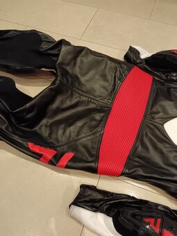 Rebelhorn Rebel Lady-Dámská kožená moto kombinéza, jednodíl - 16