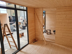 Venkovní finská sauna. - 16