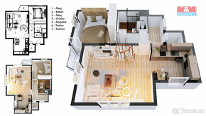 Prodej bytu 4+kk, 106 m², Chrudim, ul. Na Větrníku - 16