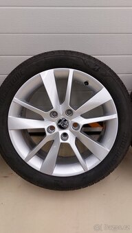 Alu kola 5x112 r17 originál TRIUS Škoda Octavia III Facelift - 16