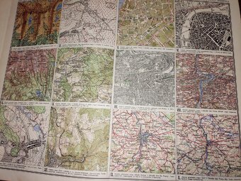 Staré mapy a atlas – kompletní balík 1937 - 16