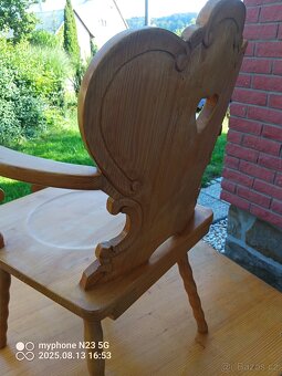 Starožitny nábytek stoly, sofa sedačka+kreslo - 16