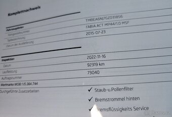 FABIA 3 krátká-113najeto-klima,okna,2xkola - 16