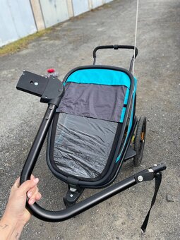 Sportovní cyklovozík Hamax Pioneer pro 2 děti - 16