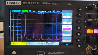 Osciloskop Hantek DSO2D15 150MHz s generátorem 25MHz NOVÝ - 16