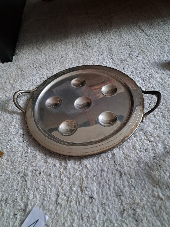 starožitná souprava z alpaky - 17