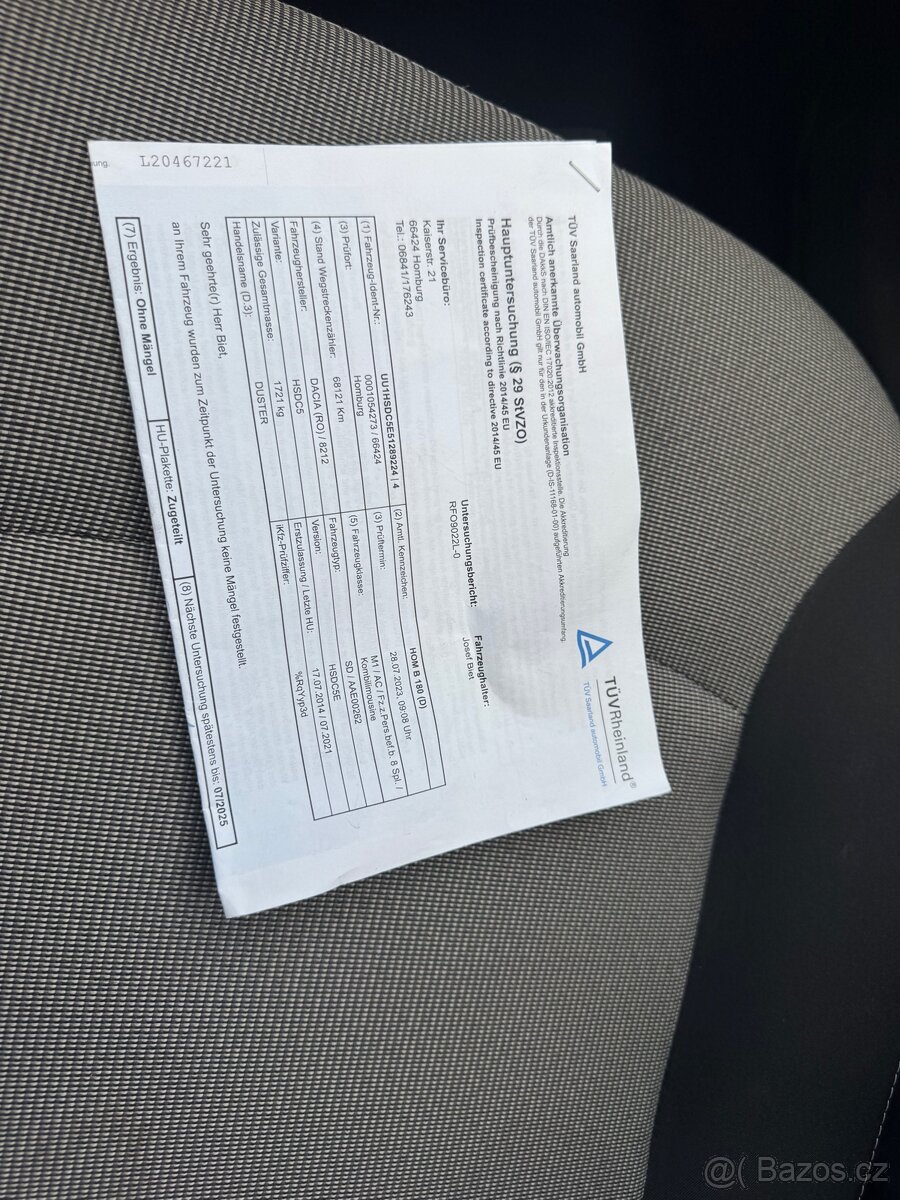 Dacia Duster 1.6 16v,r.v.2014,naj.83tkm.,klima - 17