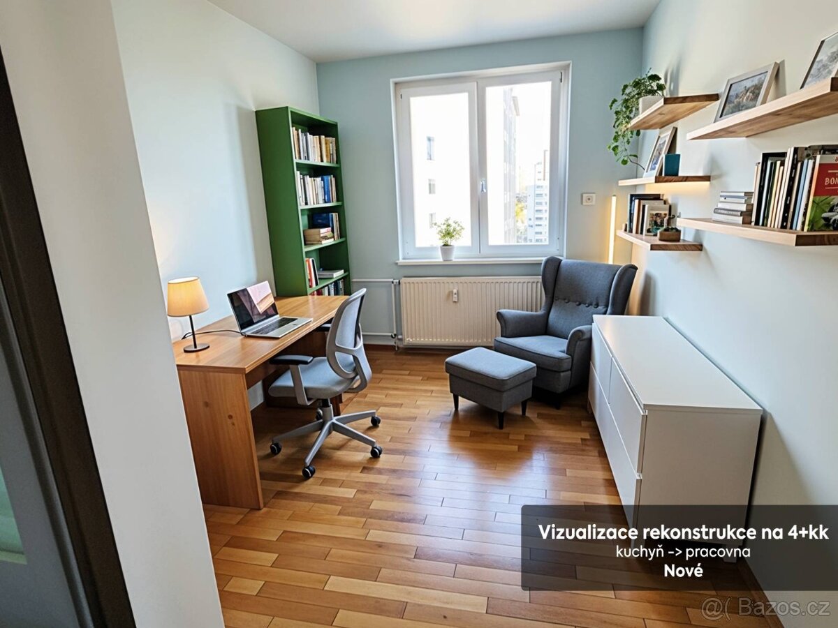 Byt 3+1/L ul. Vitošská, P4 Modřany, 80 m2 - 17