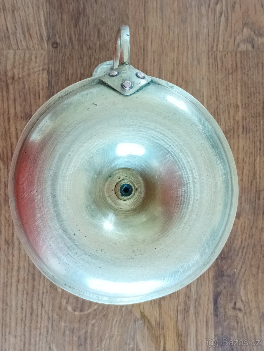 MOSAZNÝ EMPÍROVÝ SVÍCEN BIEDERMEIER Z 19. STOL. FRANCIE - 17